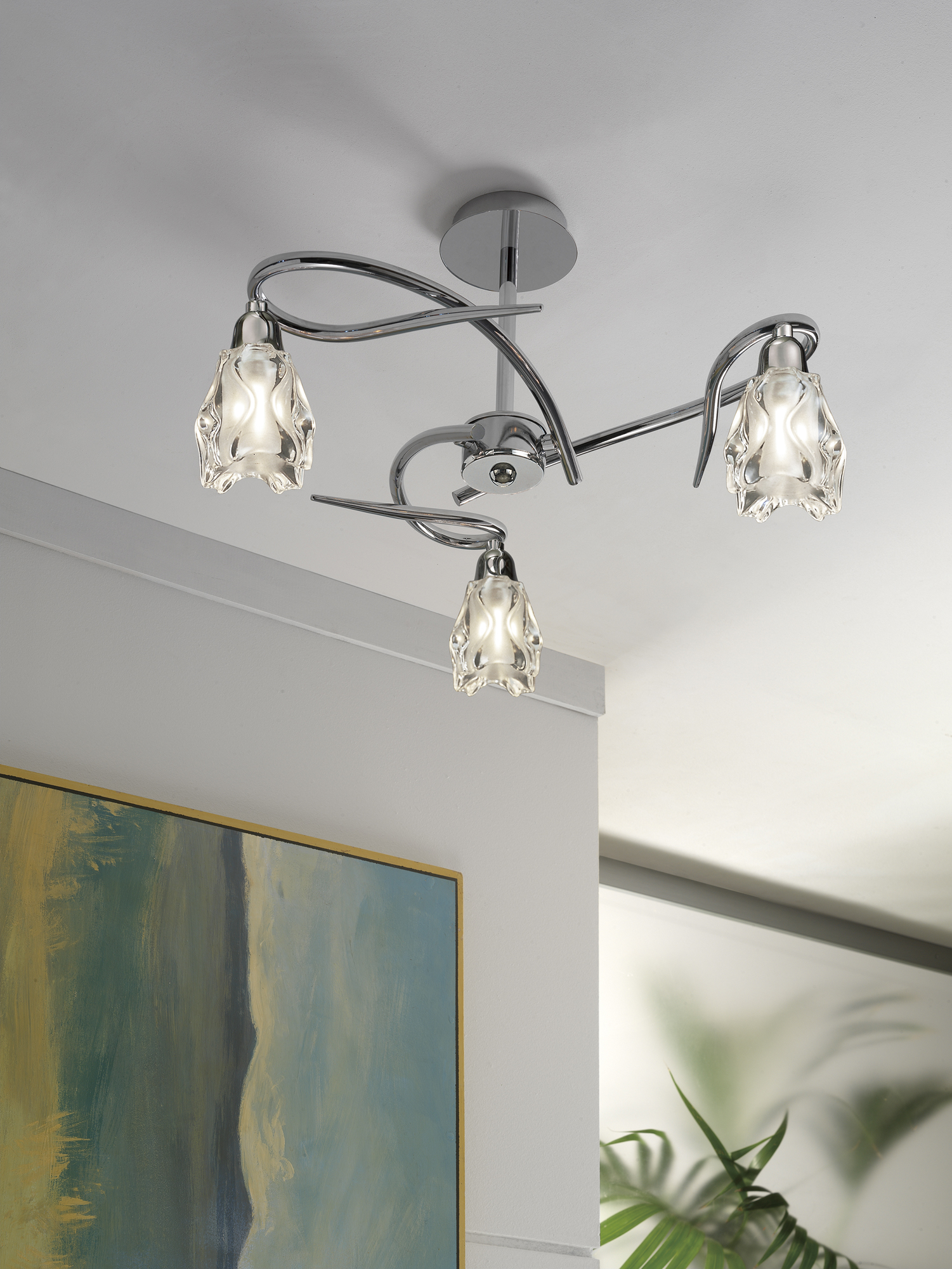 Amel Ceiling Lights Mantra Semi Flush Fittings